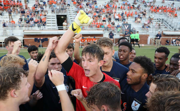 UVA Men's Soccer Bounces Back With 4-0 Victory Over Rider - Sports ...