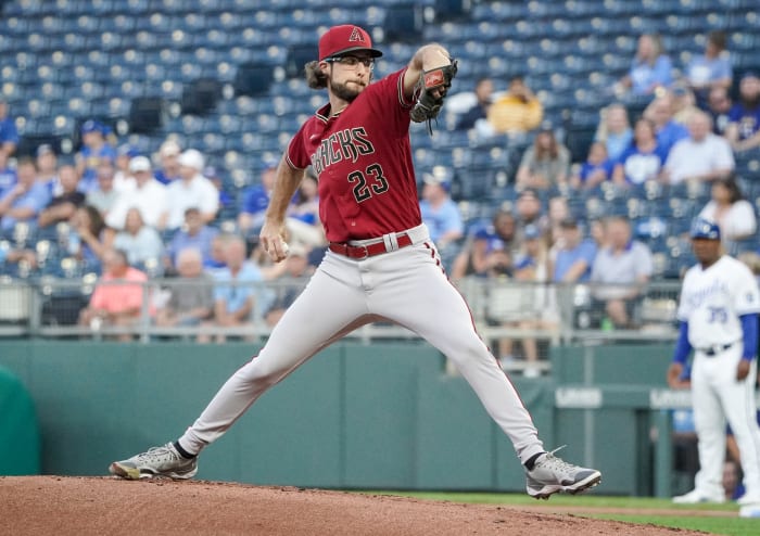 Diamondbacks pitcher Zac Gallen.