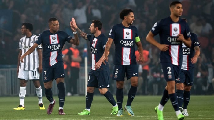 PSG beats Juventus to open the Champions League