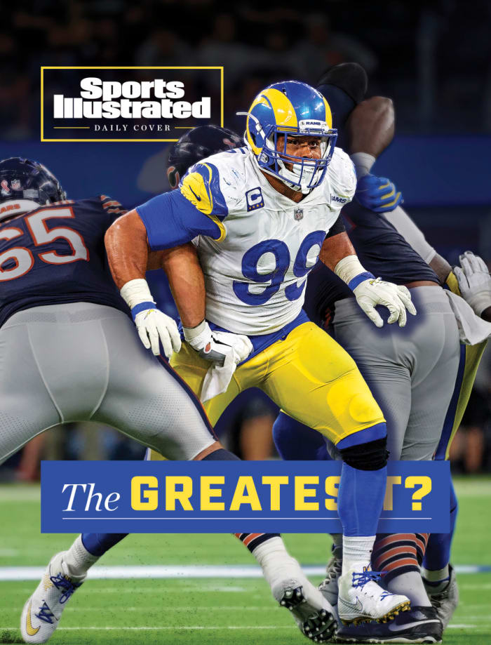 The case for the Rams’ Aaron Donald as the greatest defensive player of