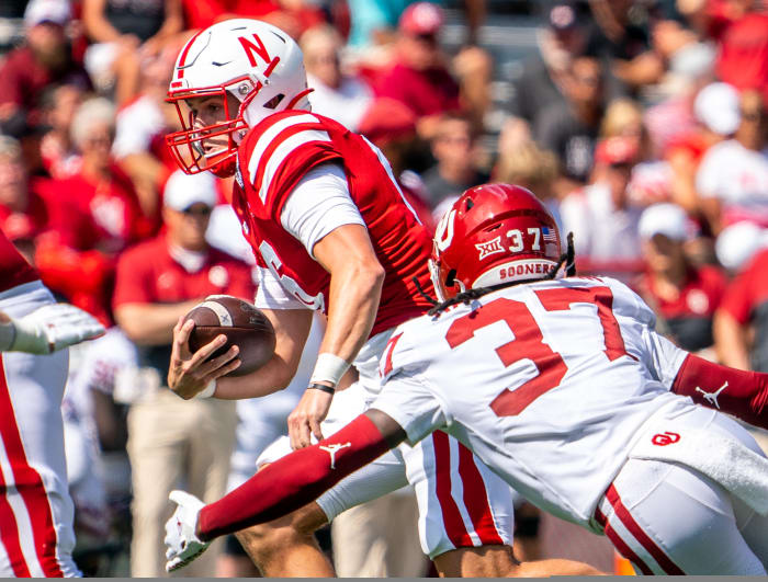 Chubba Purdy run 2022 Nebraska vs Oklahoma football USATSI_19064266