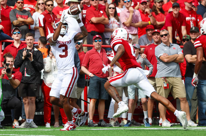 Jalil Faaroq 2022 Nebraska vs Oklahoma football USATSI_19063285