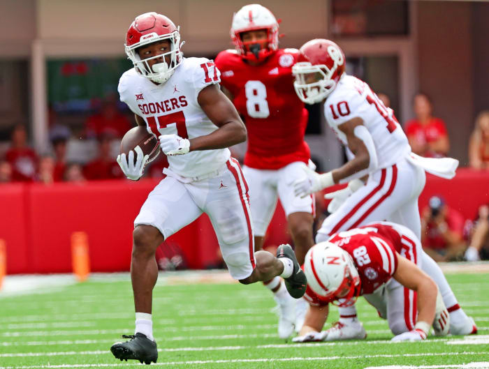 Marvin Mims 2022 Nebraska vs Oklahoma football USATSI_19063333