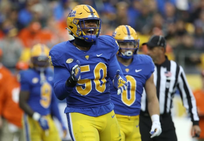 Pitt Panthers DE Dayon Hayes Dressed for Duke Game - Sports Illustrated ...