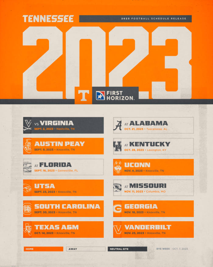 University Of Tennessee Football 2024 Schedule Edin Aeriela