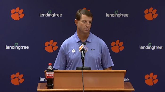 Clemson HC Dabo Swinney On South Carolina Game; Health Of Team - Sports ...