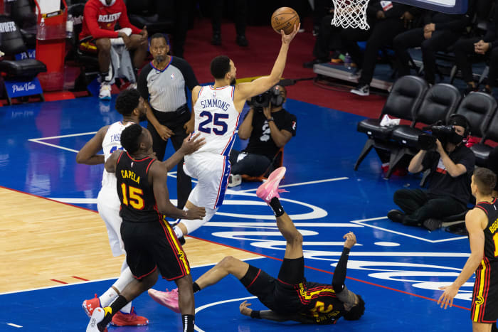 Ben Simmons Explains Mistake Against Hawks In 2021 NBA Playoff Series ...