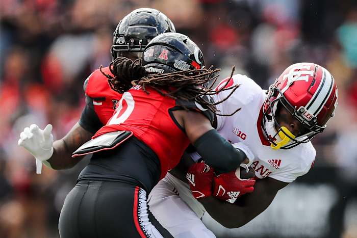 Final Huddle: UC Handles Indiana 45-24 At Nippert Stadium - All Bearcats