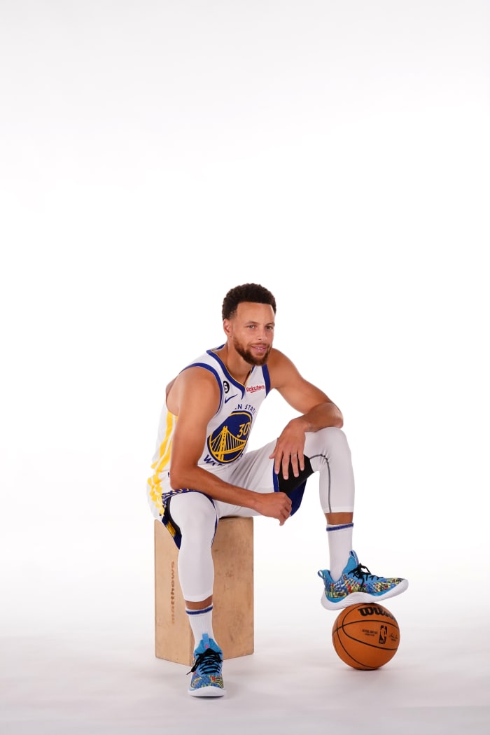 Stephen Curry Wears Candy-Inspired Shoes at NBA Media Day - Sports ...