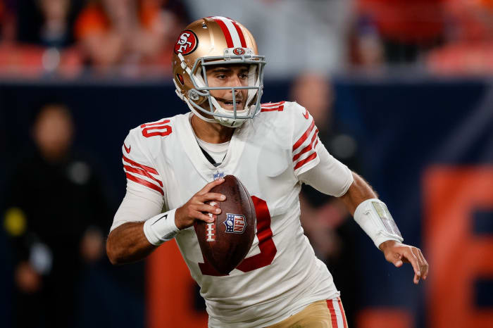 49ers quarterback Jimmy Garoppolo