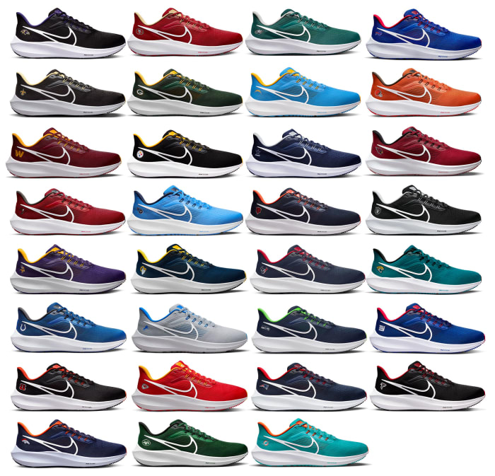 The Nike Pegasus 39 NFL Collection is Discounted Online - Sports ...