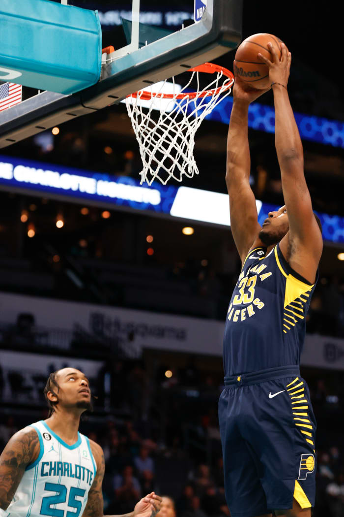 Myles Turner Suits Up For The First Time Since January, Drops 12 Points ...