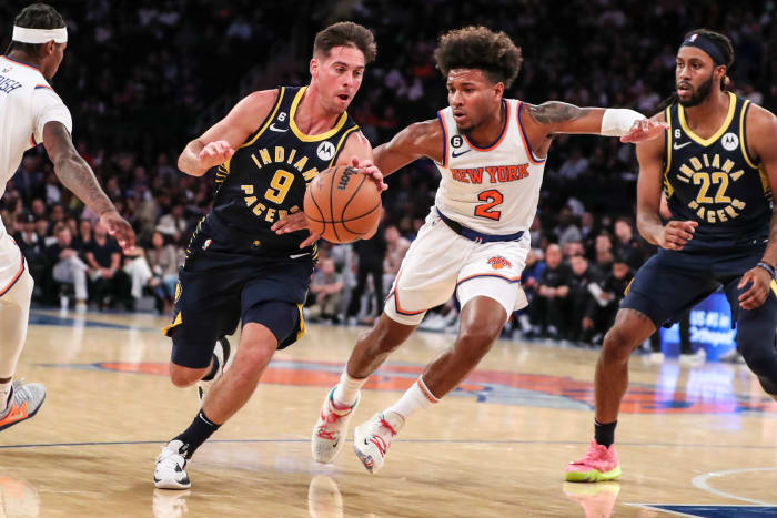 Indiana Pacers suffer first preseason loss to Knicks in New York ...