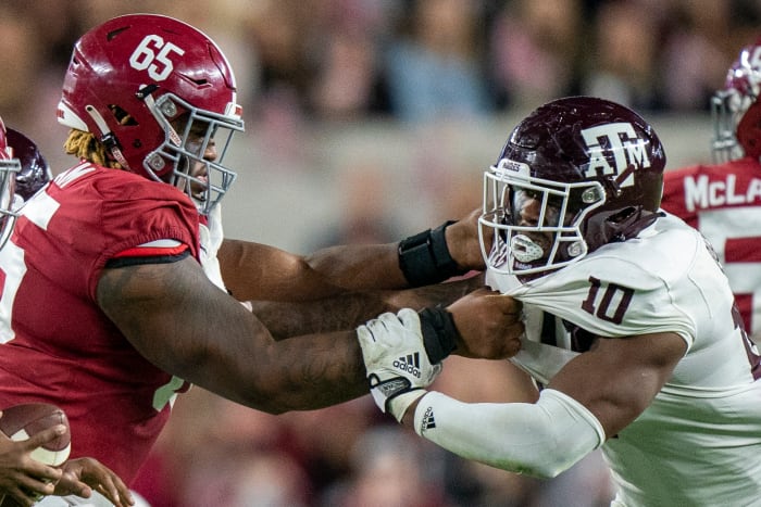 Texas A&M Aggies Defensive Lineman Fadil Diggs To Enter Transfer Portal ...