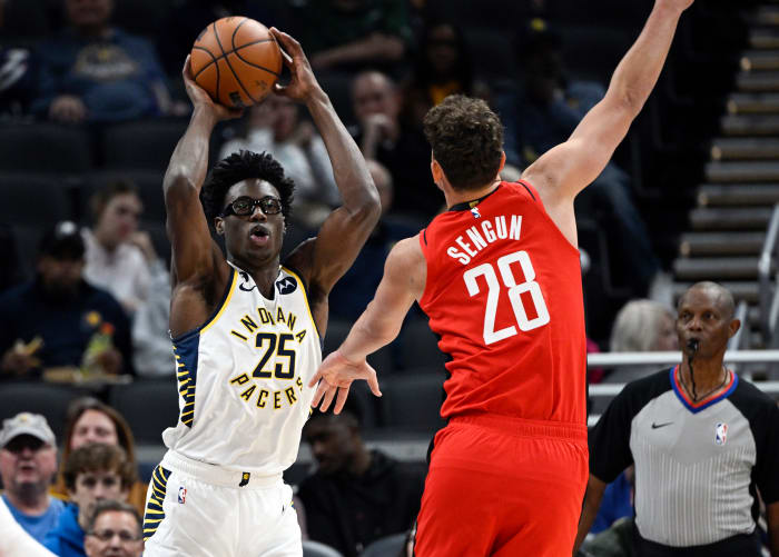 Defense Optional For Indiana Pacers In Preseason Loss To Houston ...