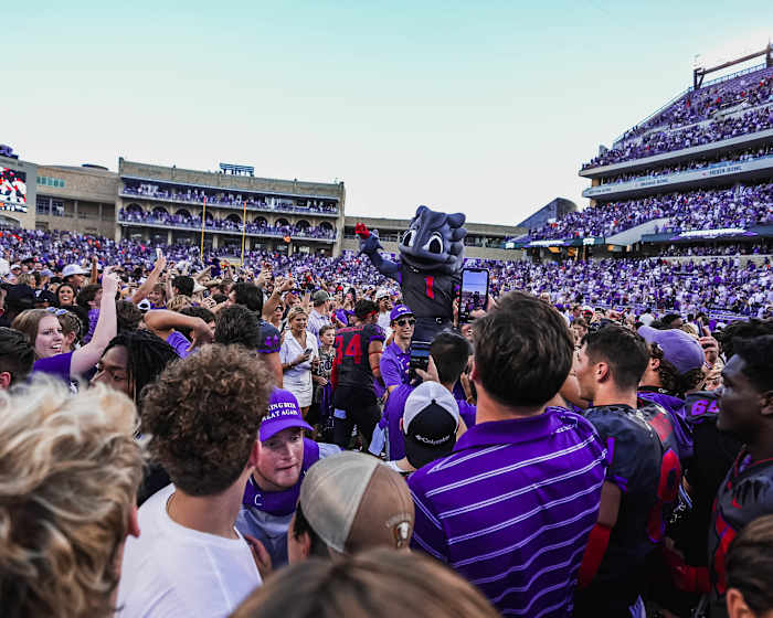 Tcu Football Horned Frogs Win In Overtime Thriller Over Oklahoma State Sports Illustrated Tcu 0821