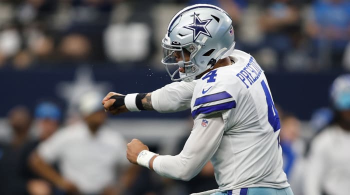 Dak Prescott is grateful for the Cowboys team around him - Sports ...