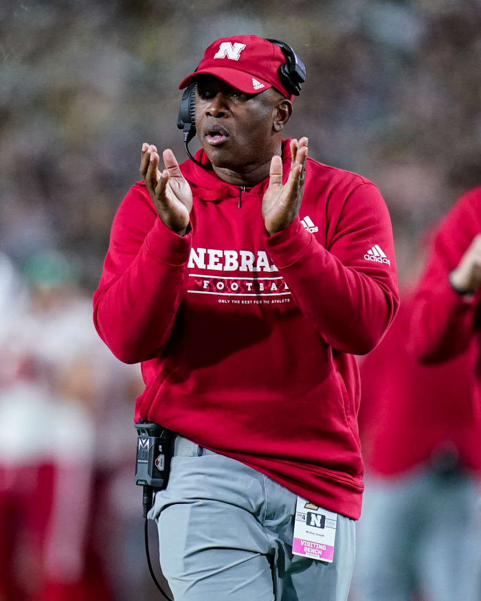 Nebraska Interim Coach Mickey Joseph Aims To Earn Full Time Gig Sports Illustrated 4928