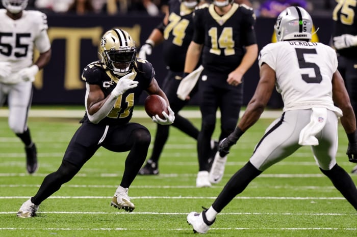 Saints Vs. Raiders: Game Balls - Sports Illustrated New Orleans Saints ...