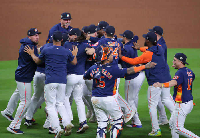 The Astros won their fourth ALCS title in the last six years to punch their ticket to the 2022 World Series. 