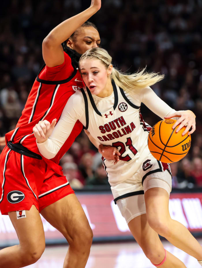 Chloe Kitts Talks Growth In Year Two At South Carolina's women's