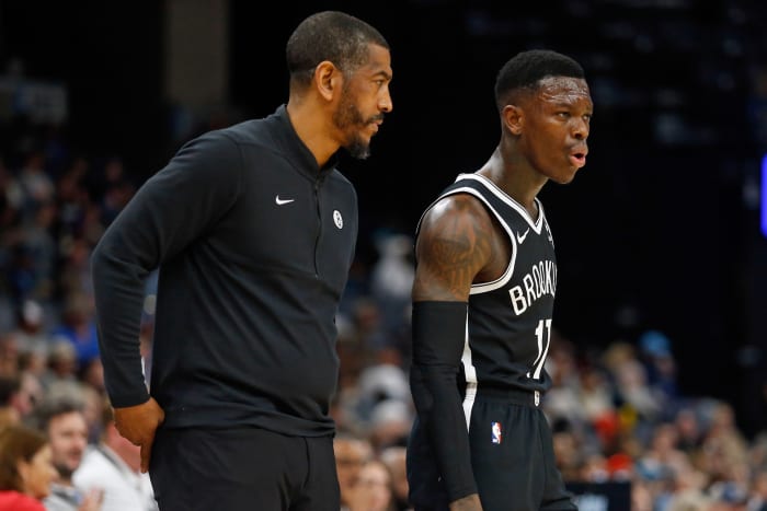 Brooklyn Nets Celebrate Kevin Ollie's First Win - Sports Illustrated 