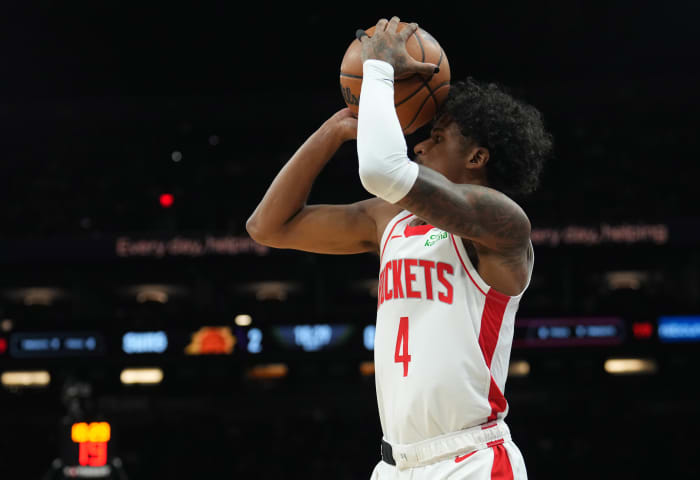 Houston Rockets' Jalen Green Shines Vs. Suns Despite Battling Illness ...