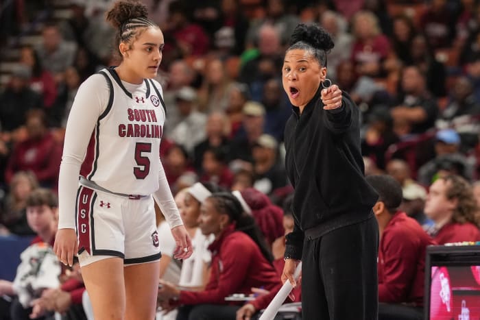 South Carolina's Women's Basketball Team Overcomes Sloppy First Half To ...