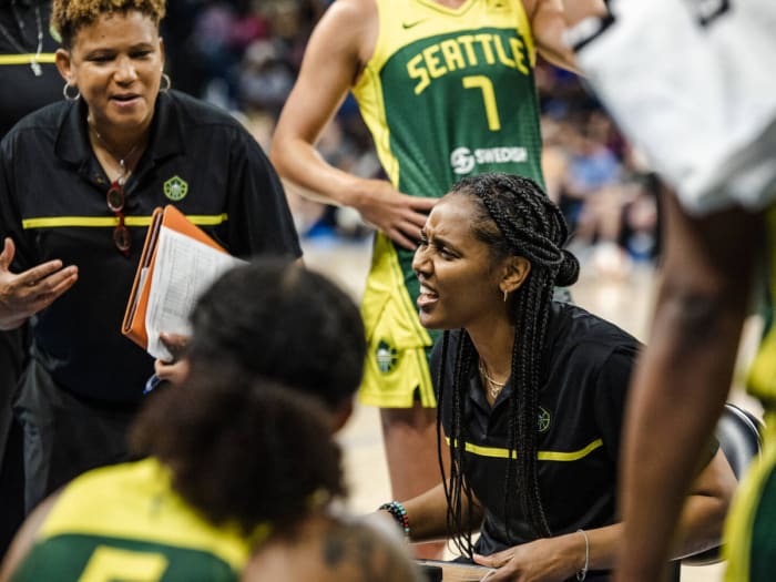 Noelle Quinn is leading the Storm through a strong WNBA rebuild ...