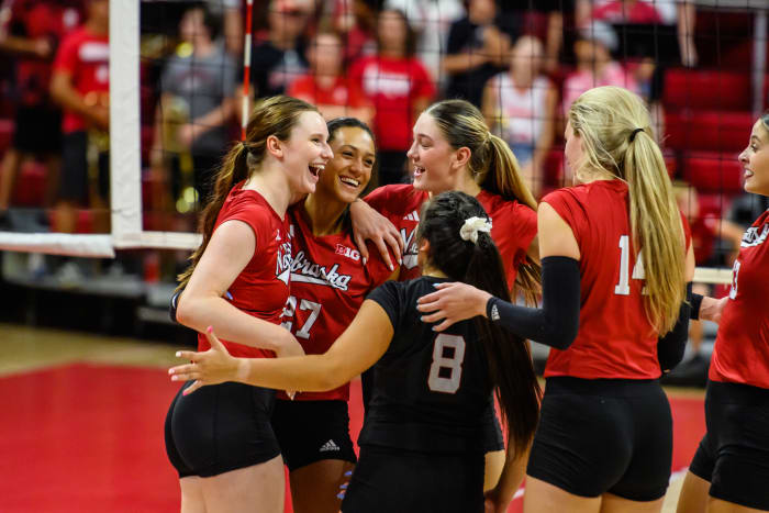 Gallery: Reds Prevail in Nebraska Volleyball Scrimmage - All Huskers