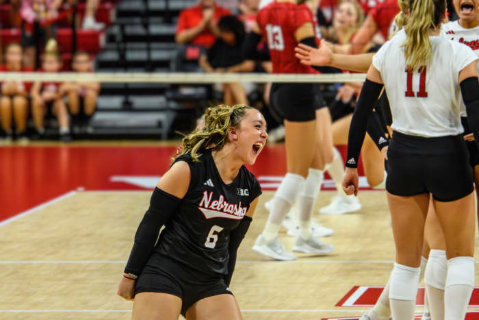 Gallery: Reds Prevail in Nebraska Volleyball Scrimmage - All Huskers