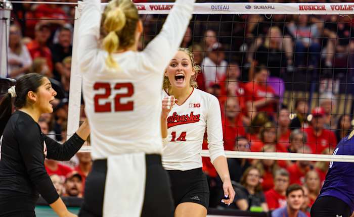 Gallery: Nebraska Volleyball Sweeps Lipscomb - All Huskers