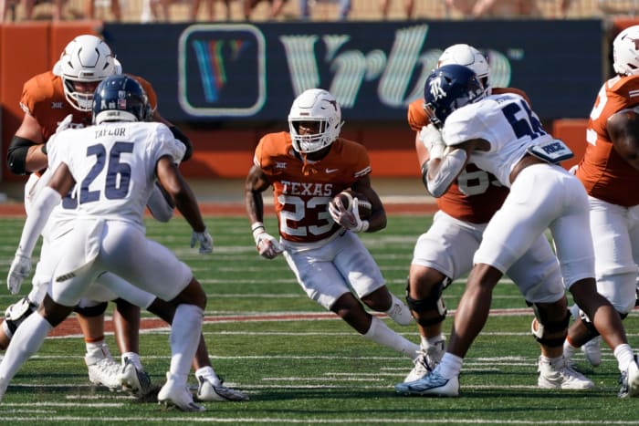 How Efficient Can Texas Longhorns Rushing Attack Be vs. Alabama Crimson ...