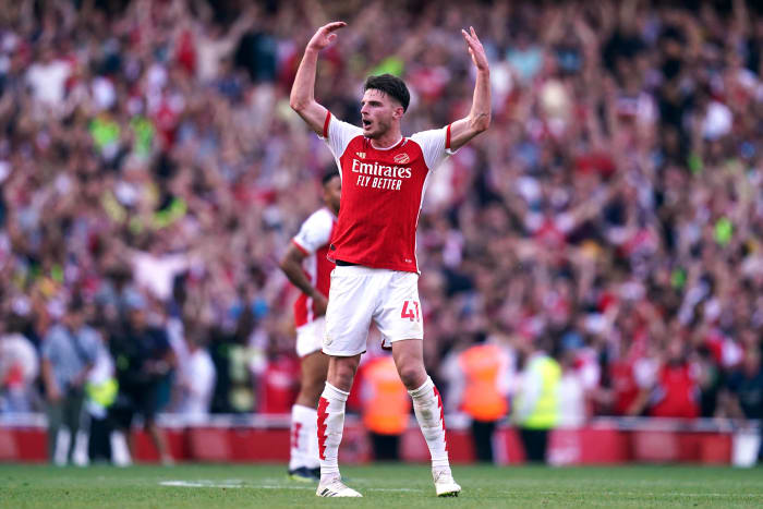 Declan Rice named Premier League Player of the Year at 2024 LFAs ...