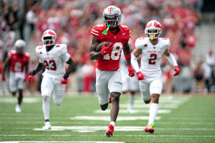 Ohio State Buckeyes WR Marvin Harrison Jr. Ranked No. 2 NFL Draft ...