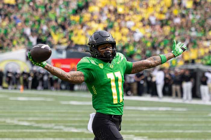 Oregon Football: Oregon WR Troy Franklin Named Semifinalist For ...