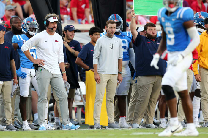 Column Lane Kiffin Finds Much Needed Signature Win In Thrilling Ole Miss Win Over Lsu The