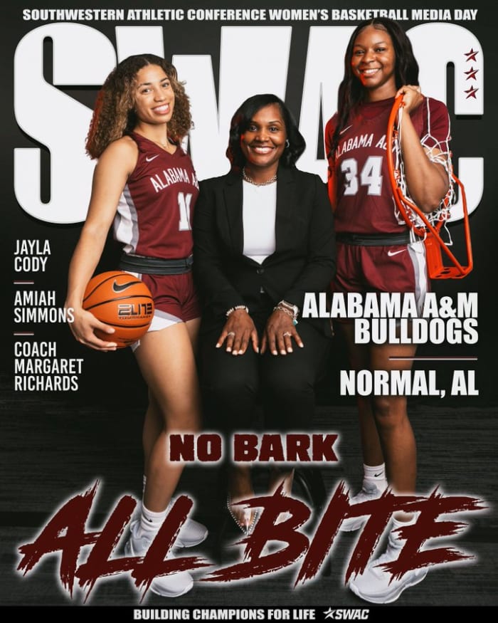 SWAC Women's Basketball Media Day Magazine Covers 2023 HBCU Legends