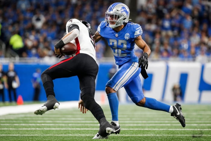 Detroit Lions rookie defensive back Brian Branch is ready to attack the Las Vegas Raiders.