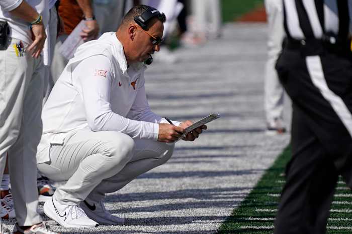 Steve Sarkisian Reveals Why Texas Longhorns Freshman QB Arch Manning ...