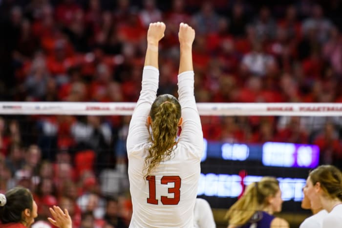 Gallery: Nebraska Volleyball Downs Northwestern In Four Sets - All Huskers