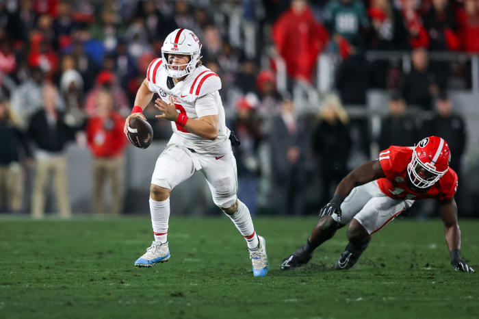 BREAKING: Ole Miss Rebels QB Jaxson Dart Returning For Senior Season ...