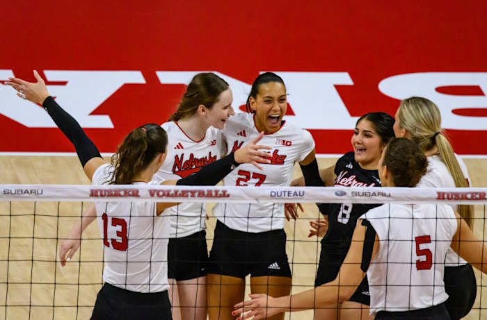 Gallery: Husker Volleyball Sweeps Michigan - All Huskers