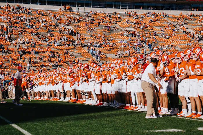 Halftime Report: Clemson's Defense Standing Tall Against North Carolina ...