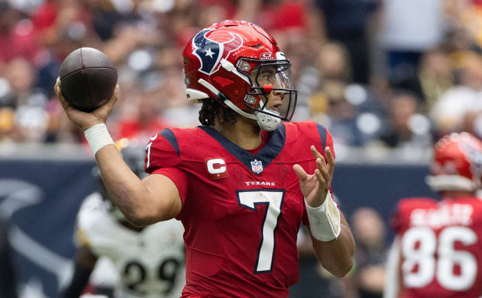 LOOK: Houston Texans Reveal New Uniform Combination vs. Jacksonville ...