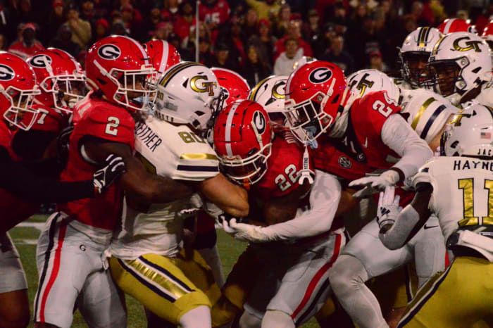 Look: Photos From Georgia Tech's Game Vs Georgia - Sports Illustrated ...