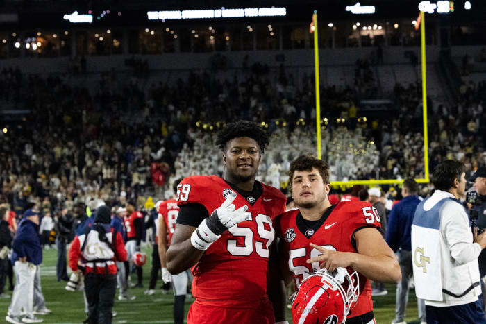 Georgia Vs Georgia Tech Photos From The Matchup, Bulldogs Rush To Win ...