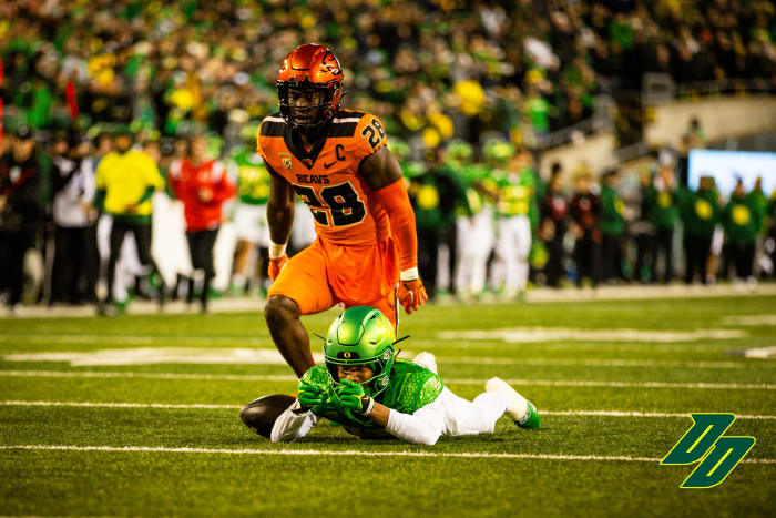 Oregon Football: Oregon WR Tez Johnson Undecided On 2024 NFL Draft ...