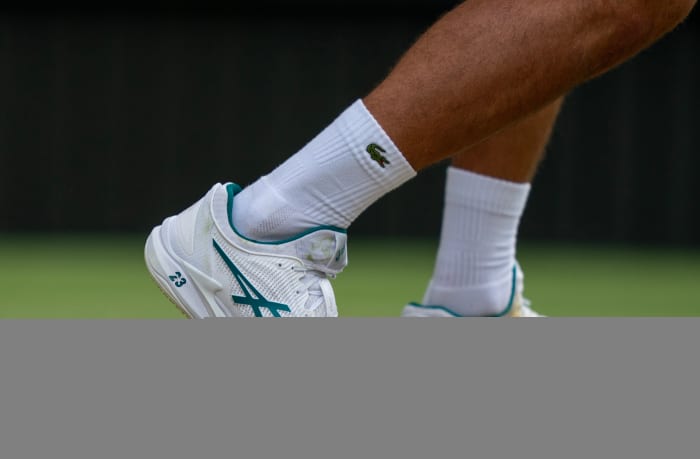 The 10 Hottest Sportswear Brands Heading Into 2024 Sports Illustrated   Novak Asics 