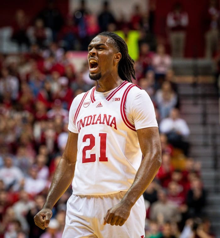 Mackenzie Mgbako Scores Career-High 19 Points, Indiana Front Court ...